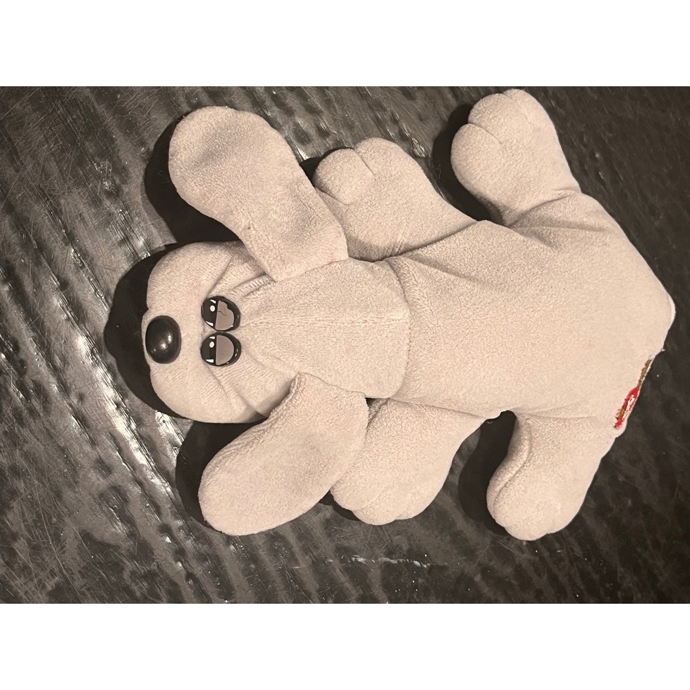 Tonka Pound Puppies 8" Grey Plush Stuffed Animal Puppy Dog 1985 Vintage